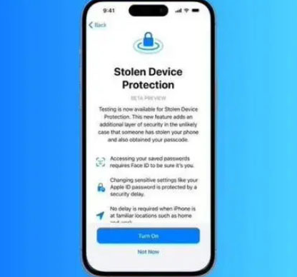 莱城苹果授权维修店分享被盗设备保护功能开启方法 