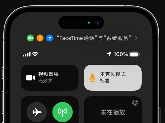 莱城苹果授权维修网点分享iPhone在通话时让你的声音更清晰 