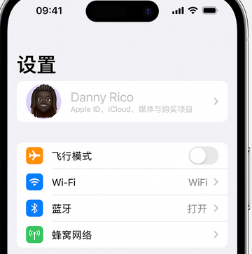 莱城appleID维修服务iPhone设置中Apple ID显示为灰色无法使用 