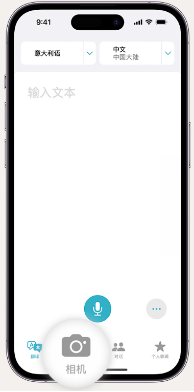 莱城苹果14维修店分享iPhone14通过摄像头取景实时翻译文本教程 