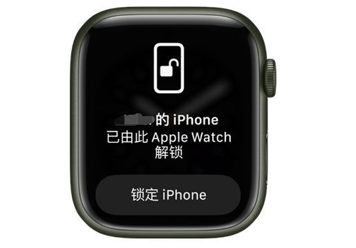 莱城苹果手机维修分享用 AppleWatch 解锁配备面容 ID 的 iPhone方法 