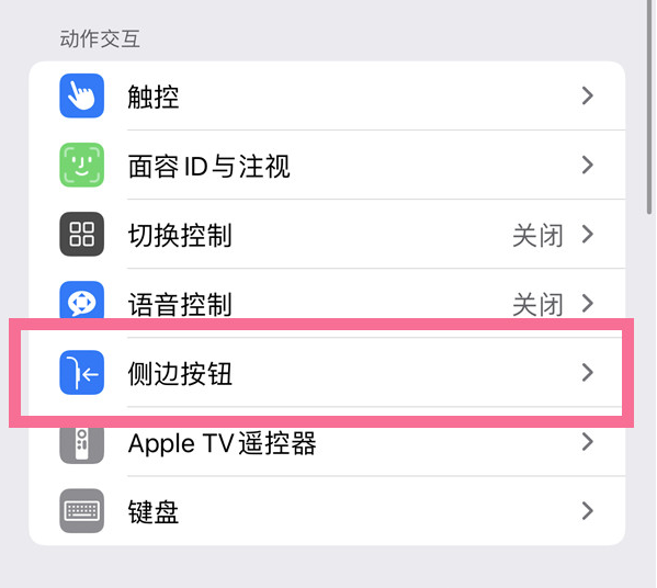 莱城苹果14维修店分享iPhone14 Plus侧键双击下载功能关闭方法 