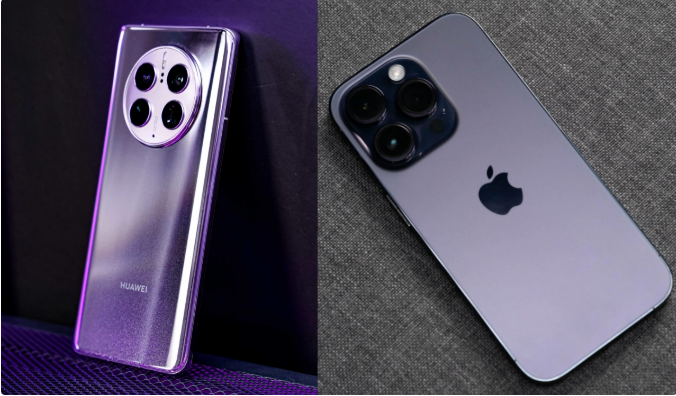 莱城苹果14维修分享华为Mate50与iPhone14哪个好？ 