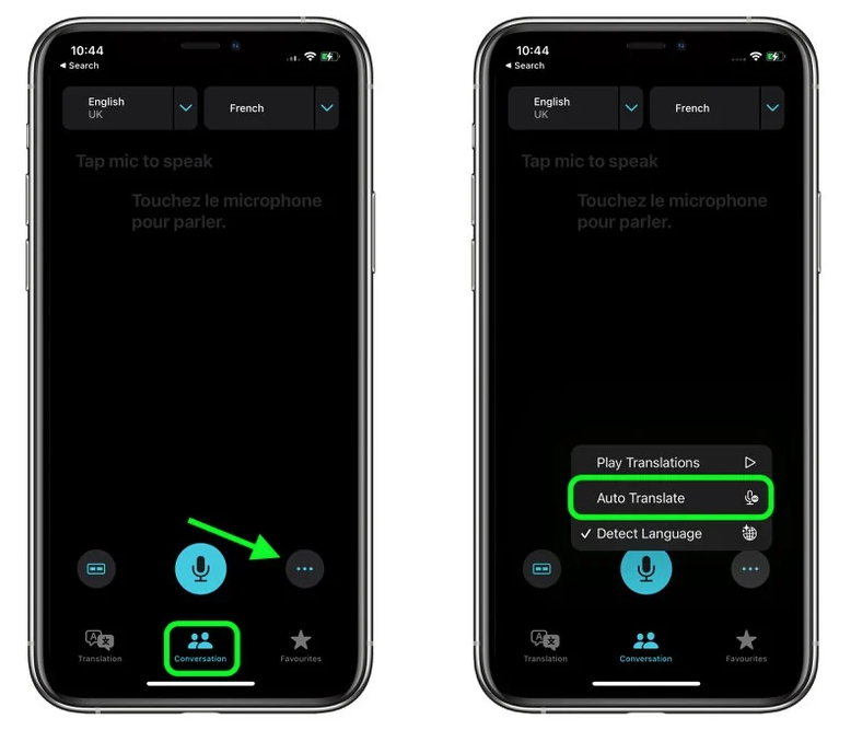 莱城苹果手机维修分享iOS 15 “翻译” App 新改进 