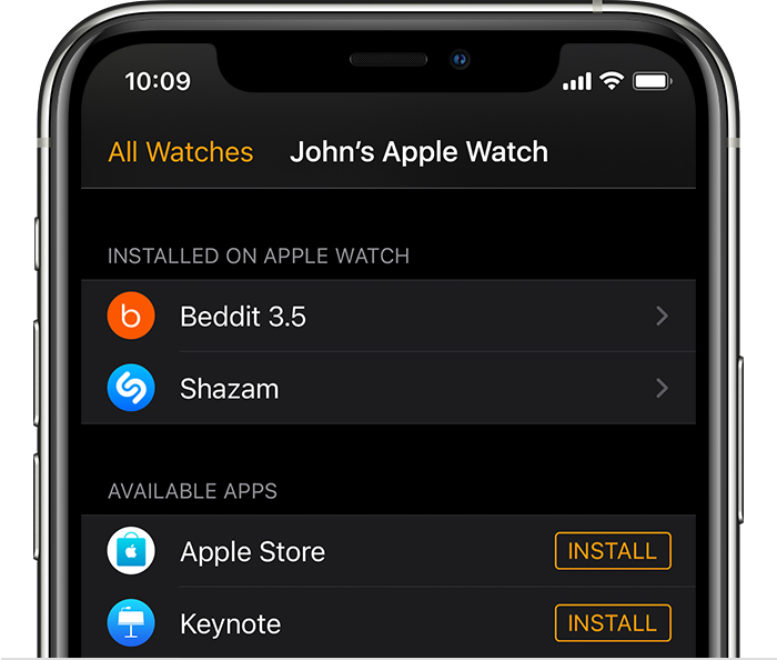 莱城苹果手机维修分享如何在 Apple Watch 上下载应用 